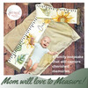Canvas Sunflower Growth Chart Our Growing Family Height Ruler Sign — Colorful sunflower and leaf print fabric roll on a