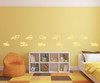 Construction Vehicle Trucks Wall Decals Vinyl Stickers 12pc