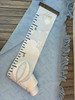 Hot Air Balloon Kids Canvas Growth Chart for Wall Hanging Personalizable rolled up BLUE