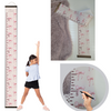 Ribbons Bows Canvas Growth Chart Height Ruler Sign Personalized Child Tracker
