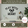 Inspiring Sports Quotes: Transform Your Gym with this Vinyl Decal! Blk standards