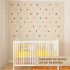 112 Peel Stick Star Wall Stickers Transform Your Walls Effortlessly! Deep Nuetrals