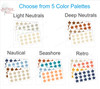 112 Peel Stick Star Wall Stickers Transform Your Walls Effortlessly! 5 palletes