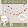 112 Peel Stick Star Wall Stickers Transform Your Walls Effortlessly! Nautical creative