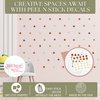112 Peel Stick Star Wall Stickers Transform Your Walls Effortlessly! DeepNeutrals creative