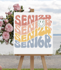 Retro Senior 2026 Graduation Party Poster Celebrate Graduate in Style SMILE