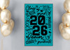 Graduation Party Poster Grad Class of 2026 Choose Size Color Material