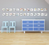Alphabet Wall Stickers: Decorate & Learn! Peel n Stick Kids Room Decor