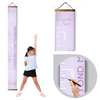 Lavender Growth Chart Nursery Must-Have Track Growth Canvas Ruler Sign
