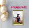Graduate Wall Decals Easy to Apply Stylish Graduation Wall Sticker Art HotPink