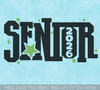Senior 2026 Star Graduation Wall Decal Vinyl Sticker for Grad Celebration
