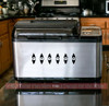 Vintage Pyrex Eyes Kitchen Mixer Vinyl Decal 2-Sided Appliance Sticker Black