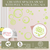 Circles 25+ pieces peel n stick