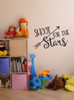 Shoot for the Stars Inspiring Wall Decal with Arrows for Children's Room