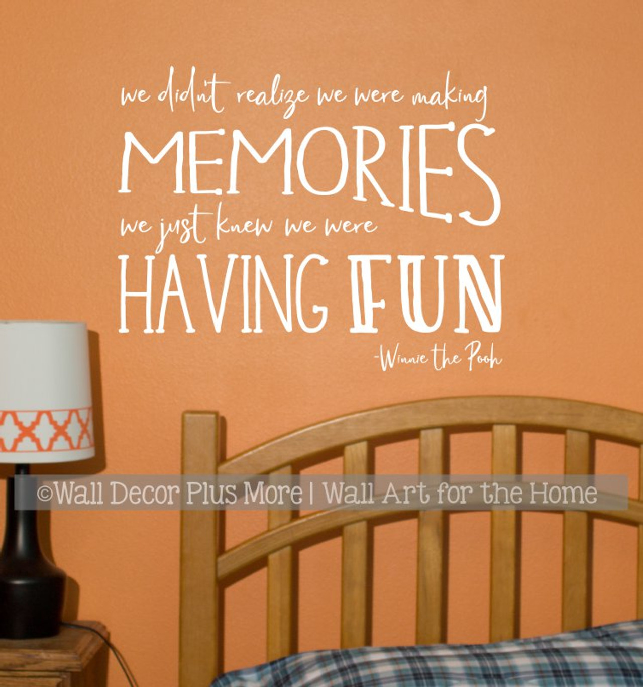 Kids Wall Decor Decal Making Memories Having Fun Playroom Sticker
