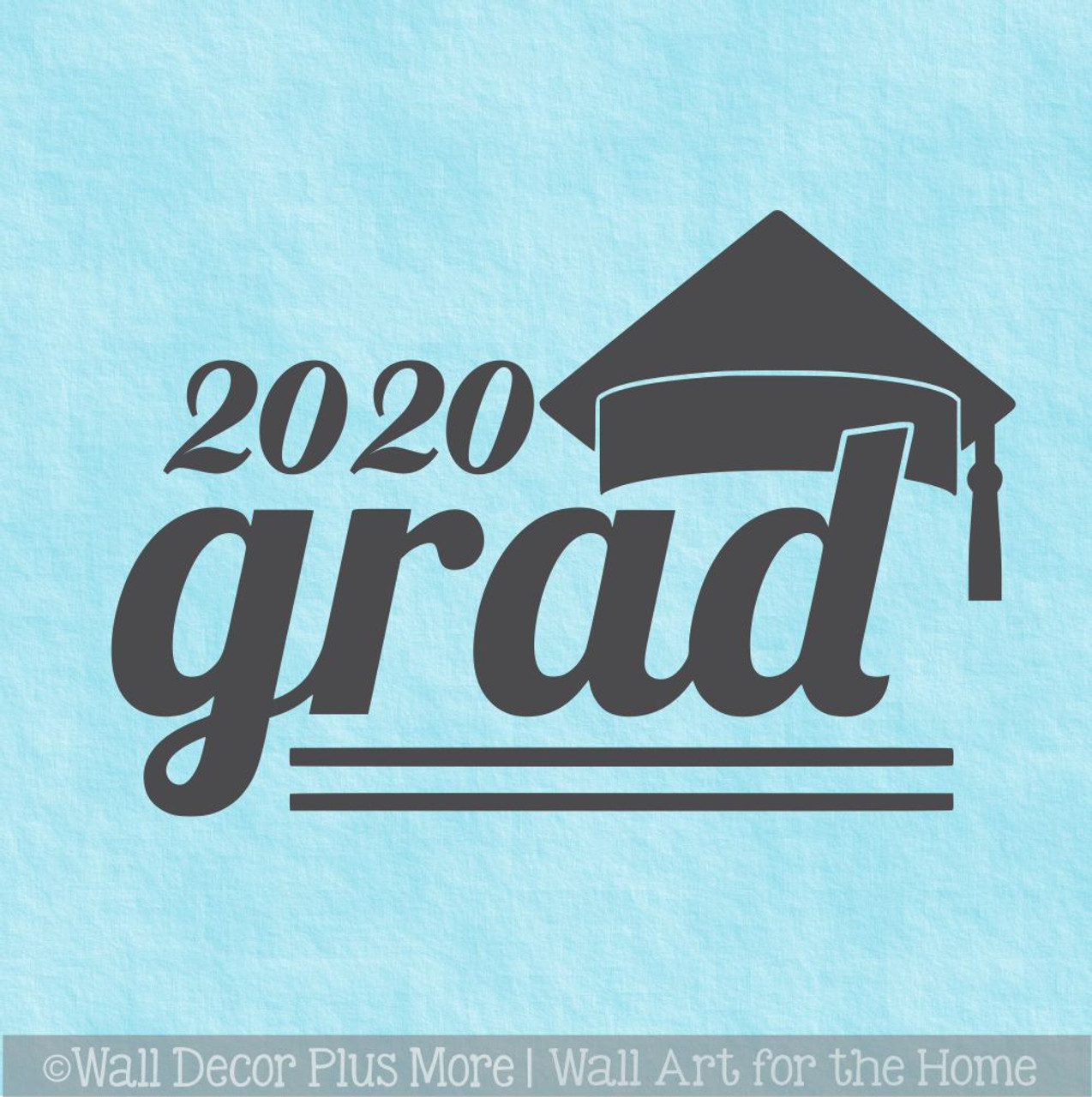 Graduation Hat Decoration Vinyl Decal Sticker for Graduate Mortarboard