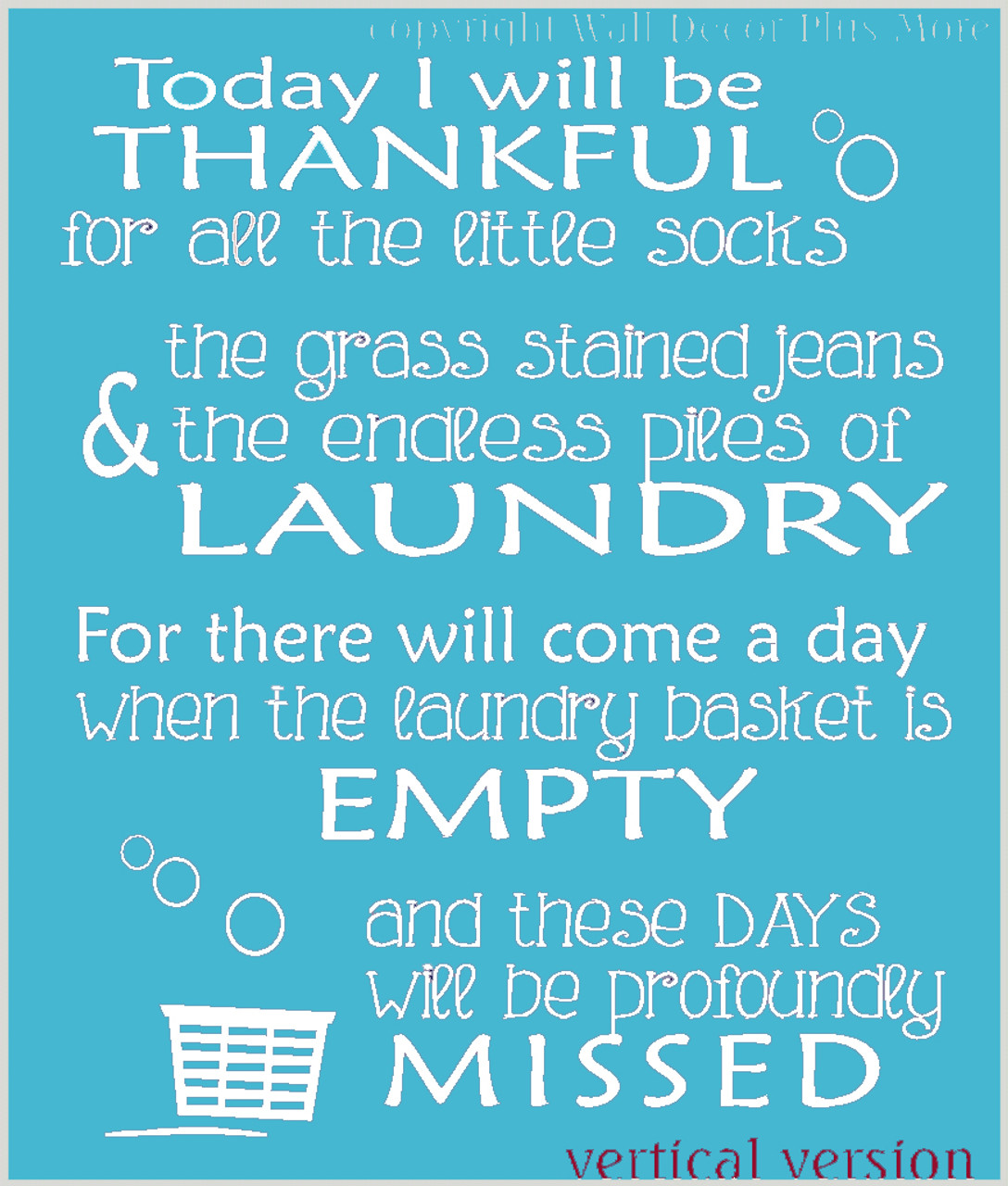 Thankful For Socks Jeans And Piles Of Laundry Wall Decal Stickers For Thankful For Socks Jeans And Piles Of Laundry Wall Decal Stickers For