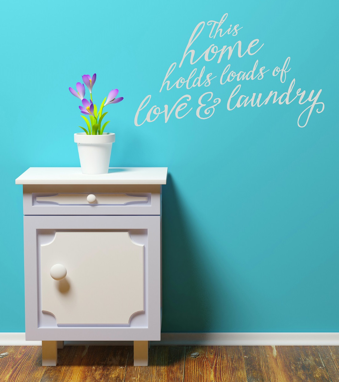 Laundry Room Wall Decal Loads Of Love And Laundry