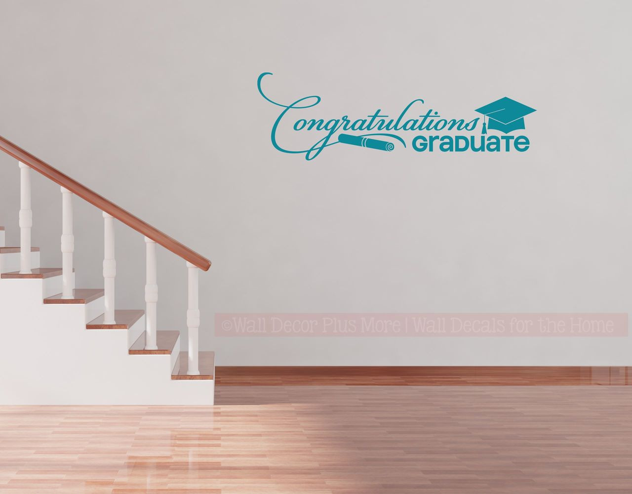 Congratulations Graduate Vinyl Sticker Decal for Graduation, with