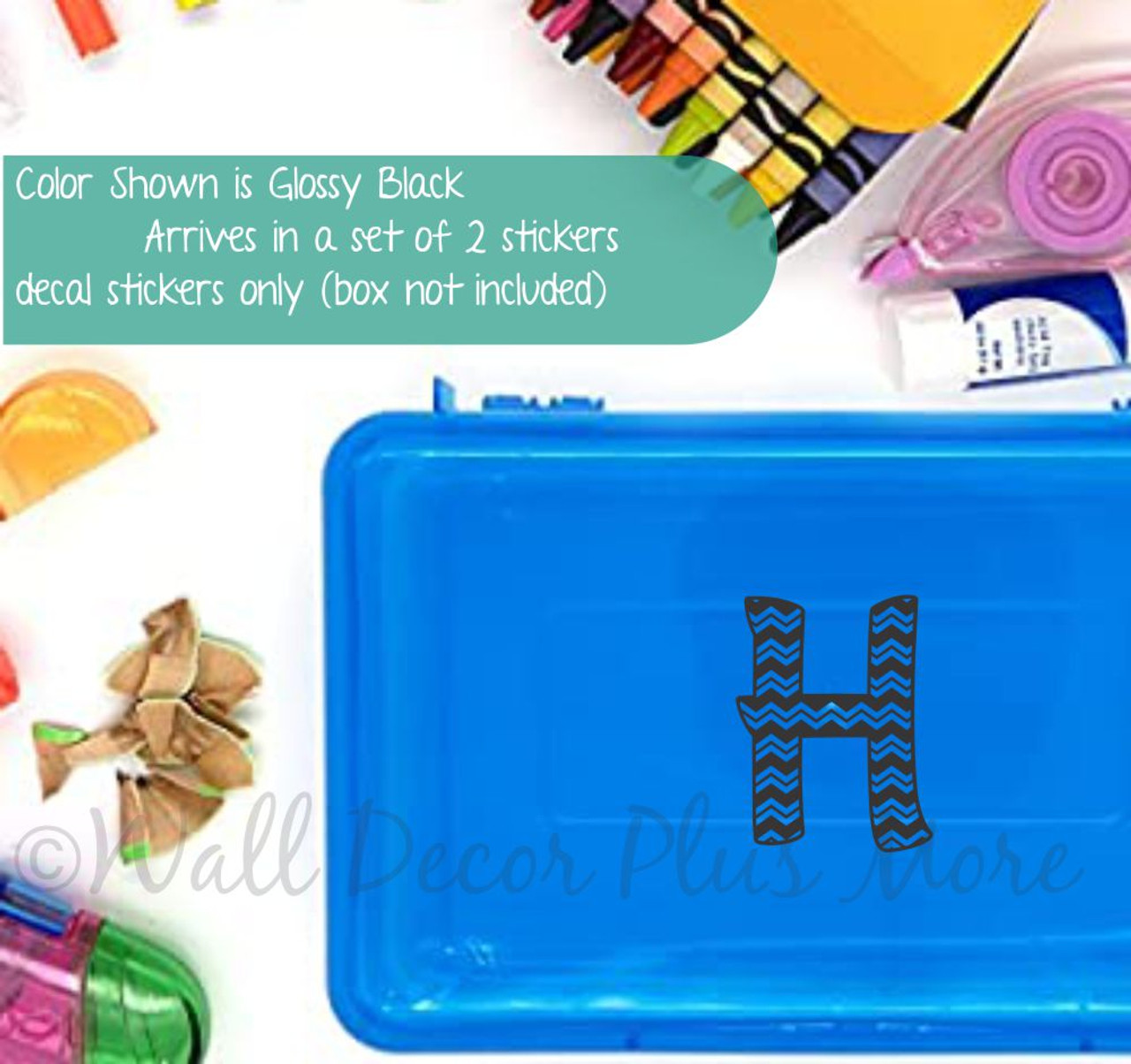 Personalised Art Supplies Storage Crate, Box Engraved With a