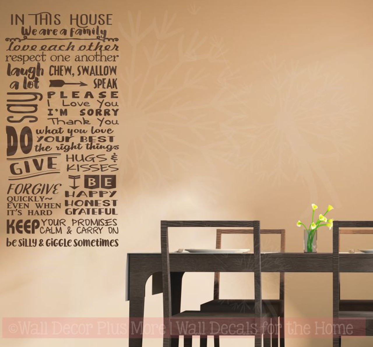  Bible Verse Vinyl Wall Decal Stickers Hugs Kisses and