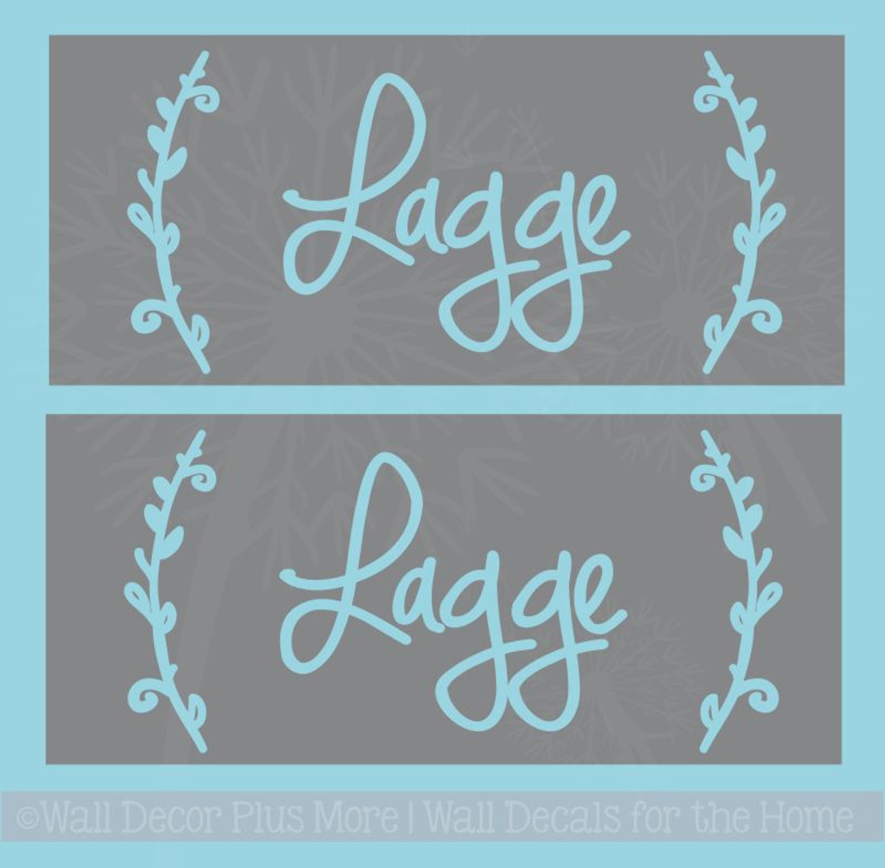 Personalised Gifts Decals Stickers & Stencils