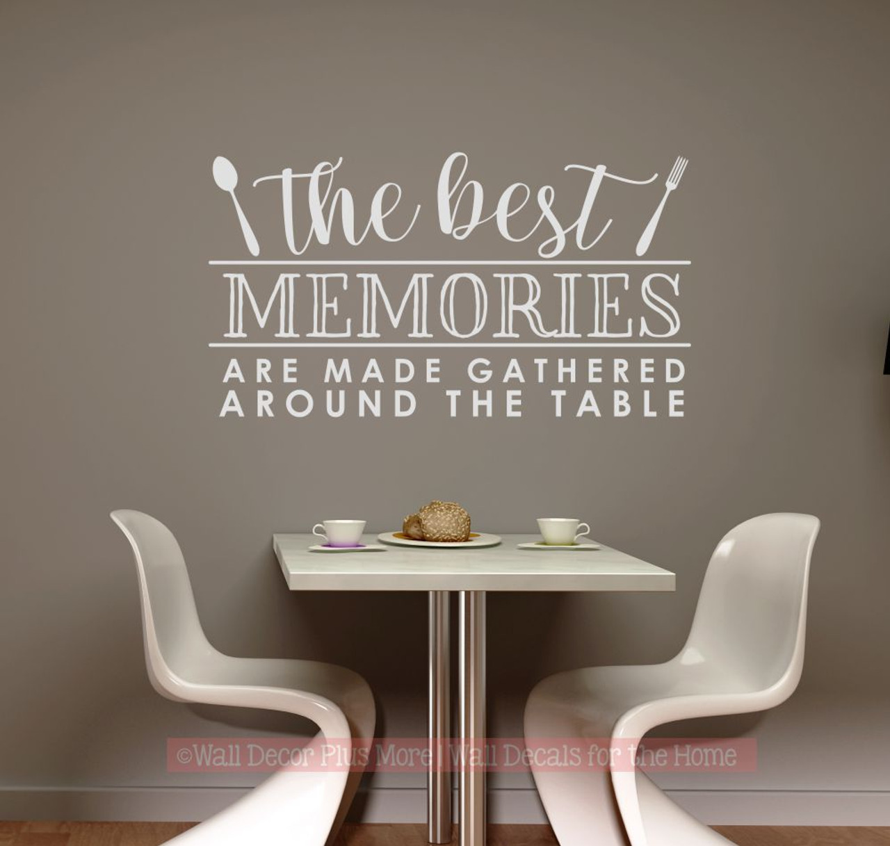 Kitchen Wall Decal Memories Gathered Around the Table Home Decor Art Sticker Kitchen Wall Decal Memories Gathered Around the Table Home Decor Art Sticker