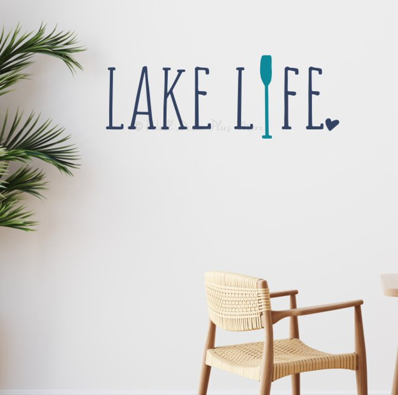 Lake House Wall Decal - Fishing Wall Art Decals - Camping Wall Stickers for  Lake Houses - RV Camper Decals Sayings for Wall Decor - Fish Wall Sticker