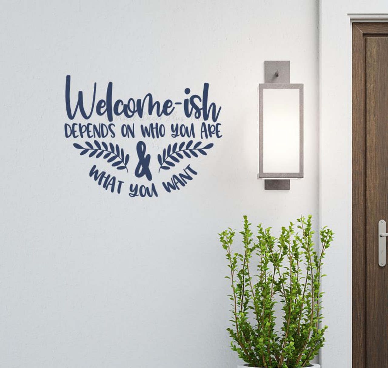 Funny Wall Decor Humor Welcome Sign Wall Art for Living Room Kitchen  Pictures