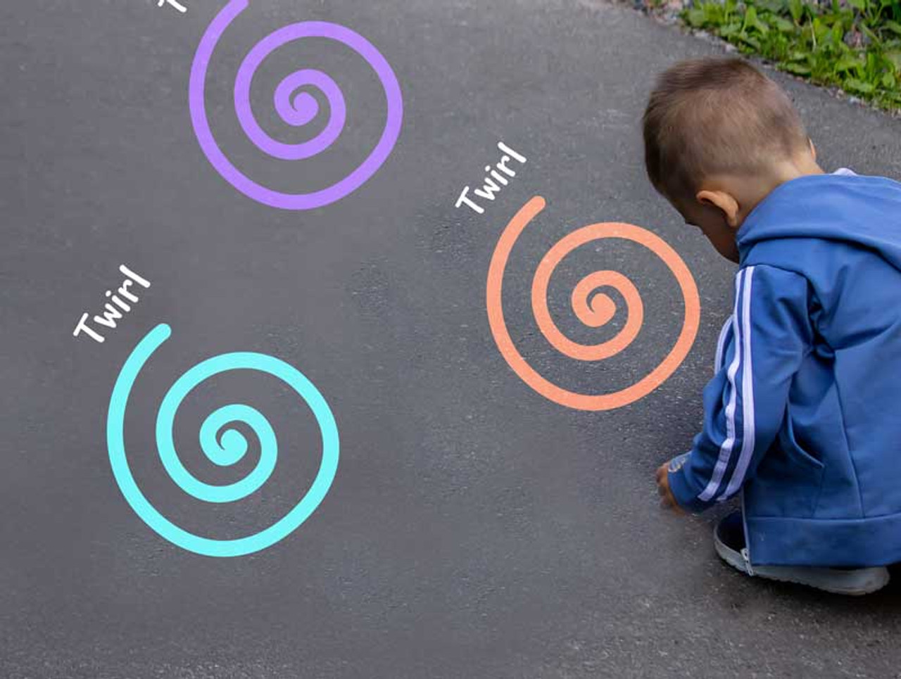 Playground Game Stencil  Conflict Resolution Circle