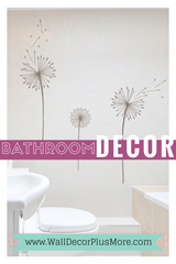 Wall Decals Stickers to Make Your Bathroom Your Own