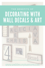 The Benefits of Using Our Family Wall Decals and Art: Decorating with Love