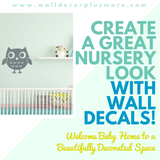 Create a Great Nursery Look with Wall Decals
