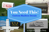 The simplicity and value of Custom Mailbox Lettering: You Need This! 