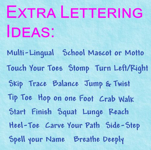Sensory Path Package Floor Decal Stickers School Hallway Art
