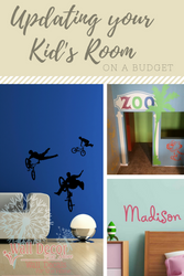 Updating your Kid's Room on a budget