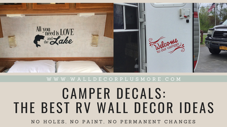Camper Decals: The Best RV Wall Decor Ideas