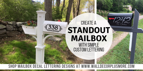 Creating a Standout Mailbox With Simple Custom Lettering! 