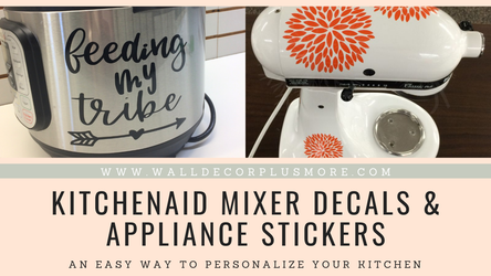 KitchenAid Mixer Decals & Appliance Stickers