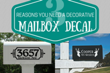 3 Reasons Why You Need Decorative Mailbox Decals