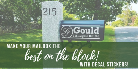 Make Your Mailbox the Best one on the Block with a Custom Decal 