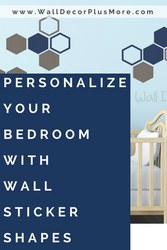 Personalize Your Bedroom with Wall Sticker Shapes