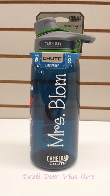 Teacher Gift Vinyl Decal Stickers Great for Water Bottle