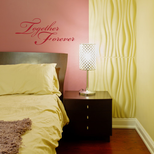 Together Forever Wall Sticker Decals Popular for Home Decor or Master Bedroom