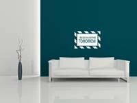 Believe in Another Tomorrow Wall Decal Quote Cancer Awareness