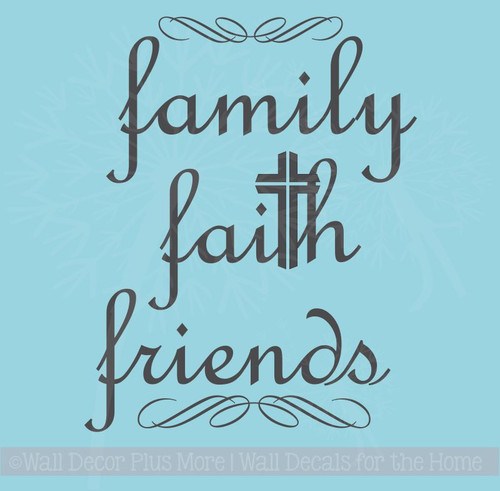 family and friends words