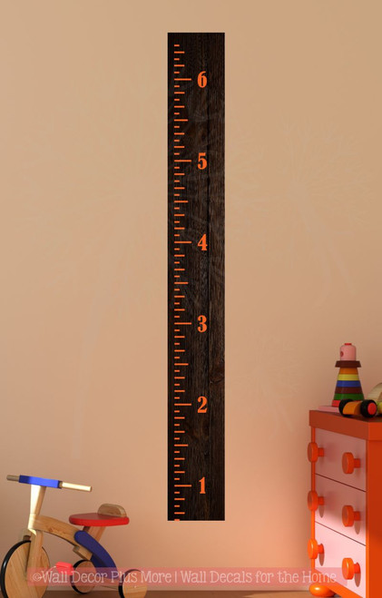 Vintage Ruler Growth Chart