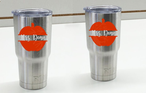 Personalized Teacher Tumbler Decals Vinyl Stickers for Mugs