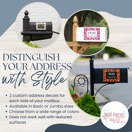Distinguish your address with style
