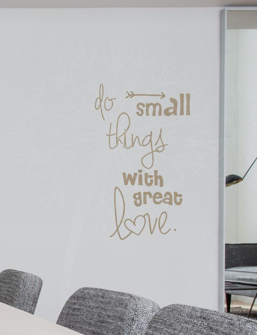Do Small Things With Love Quotes Wall Decals Stickers Motivational Impressive Love Quotes Wall Decals Do Small Things With Love Quotes Wall Decals Stickers Motivational Impressive Love Quotes Wall Decals